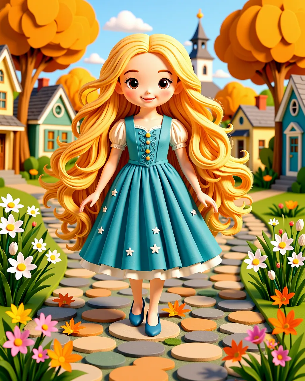 Pollyanna and the Glad Game — scene 1