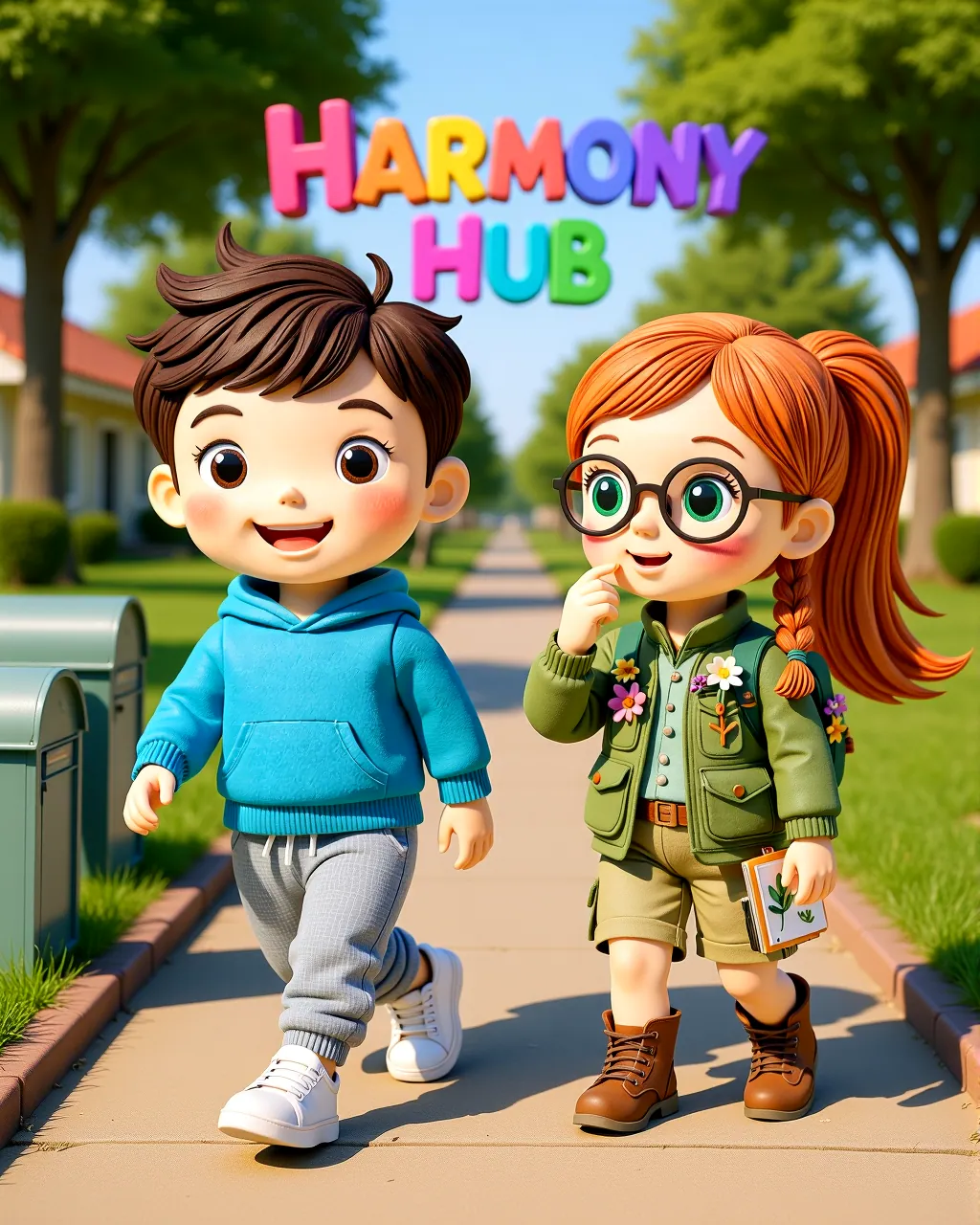 The Harmony Hub Adventure — scene 1
