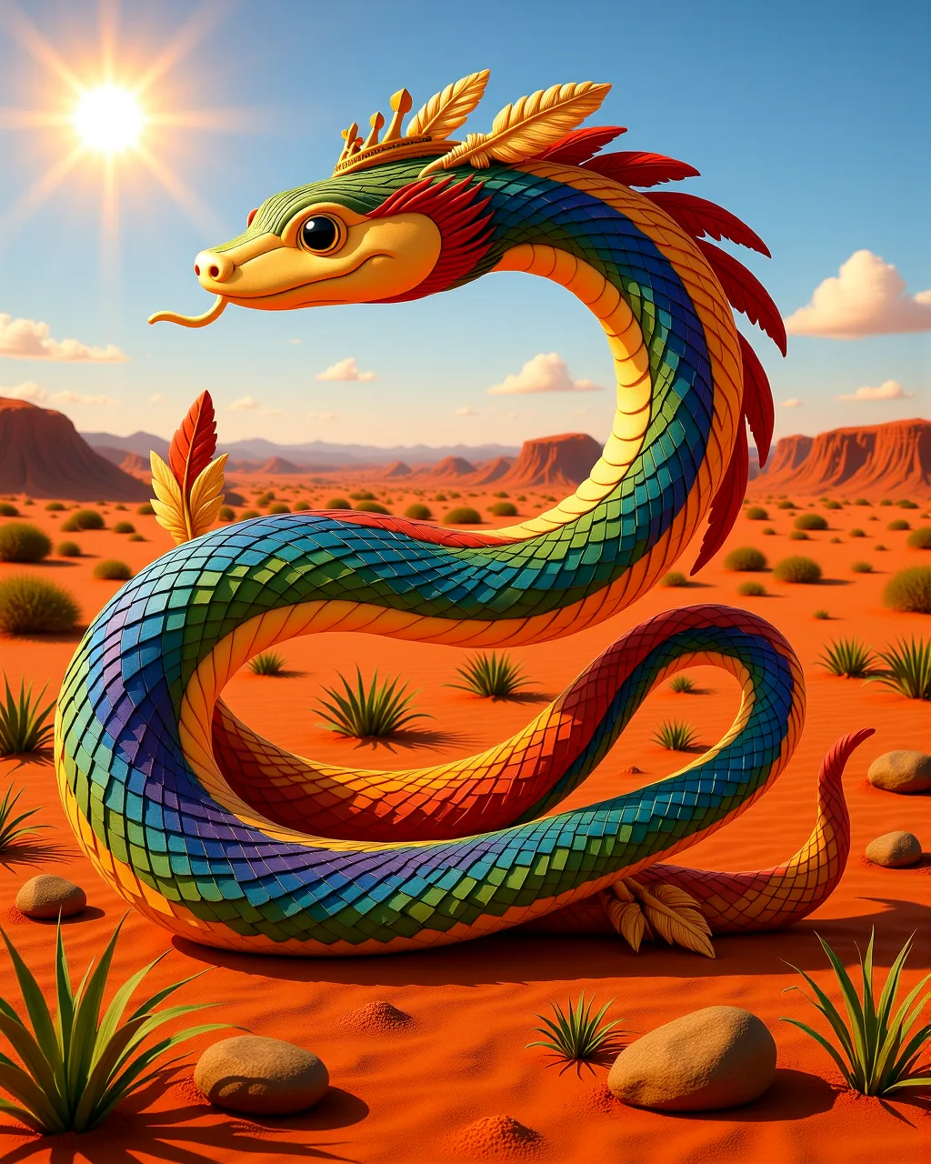 The Rainbow Serpent — scene 1