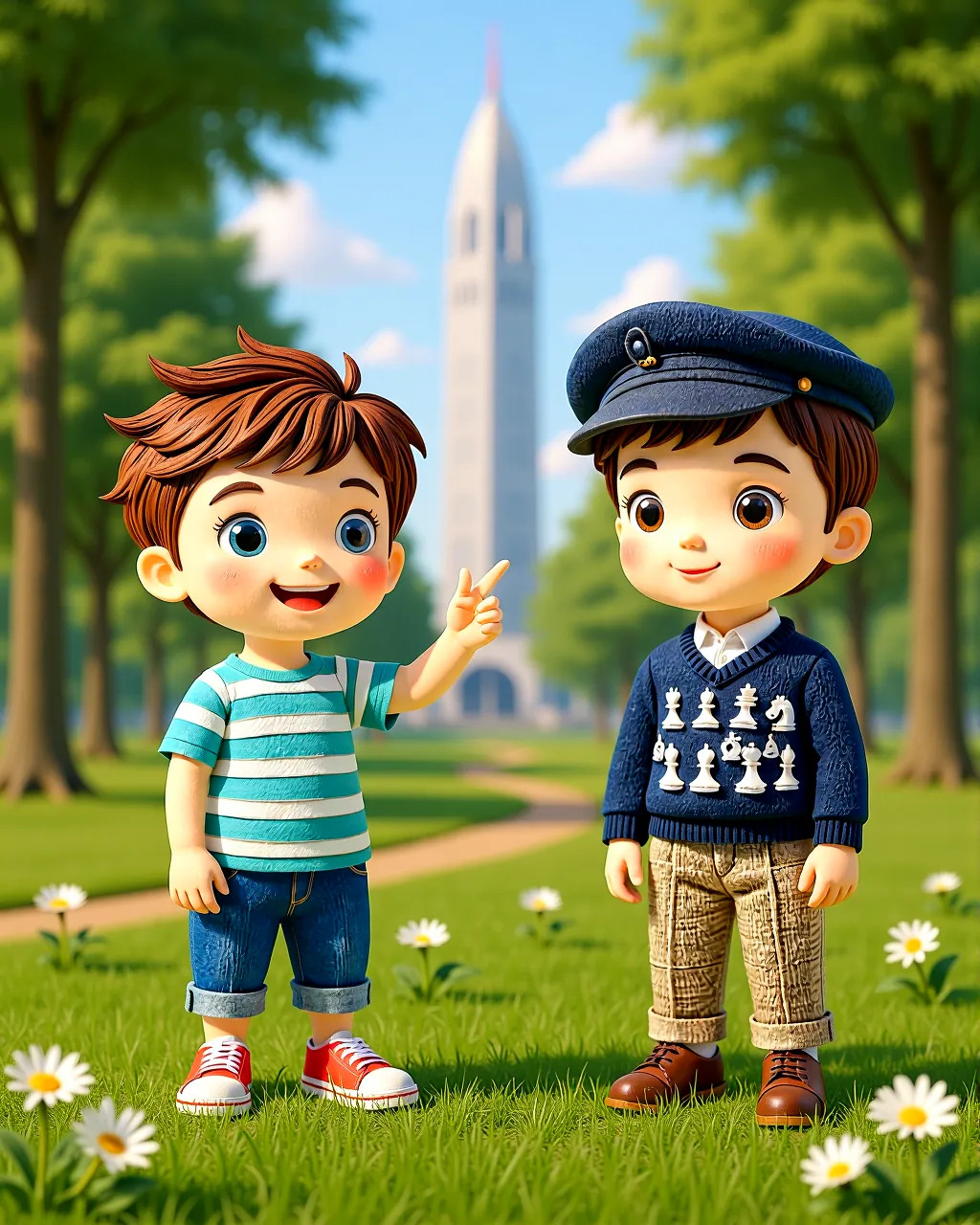 Cover of “The Tower of Caring Messages”