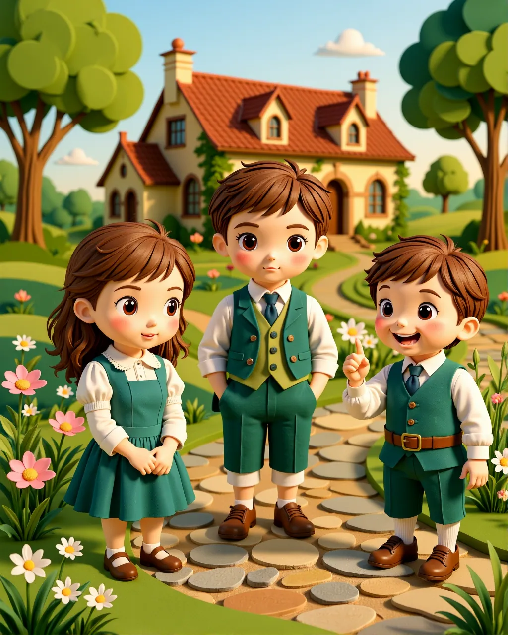 The Five Children and the Wishing Creature — scene 1