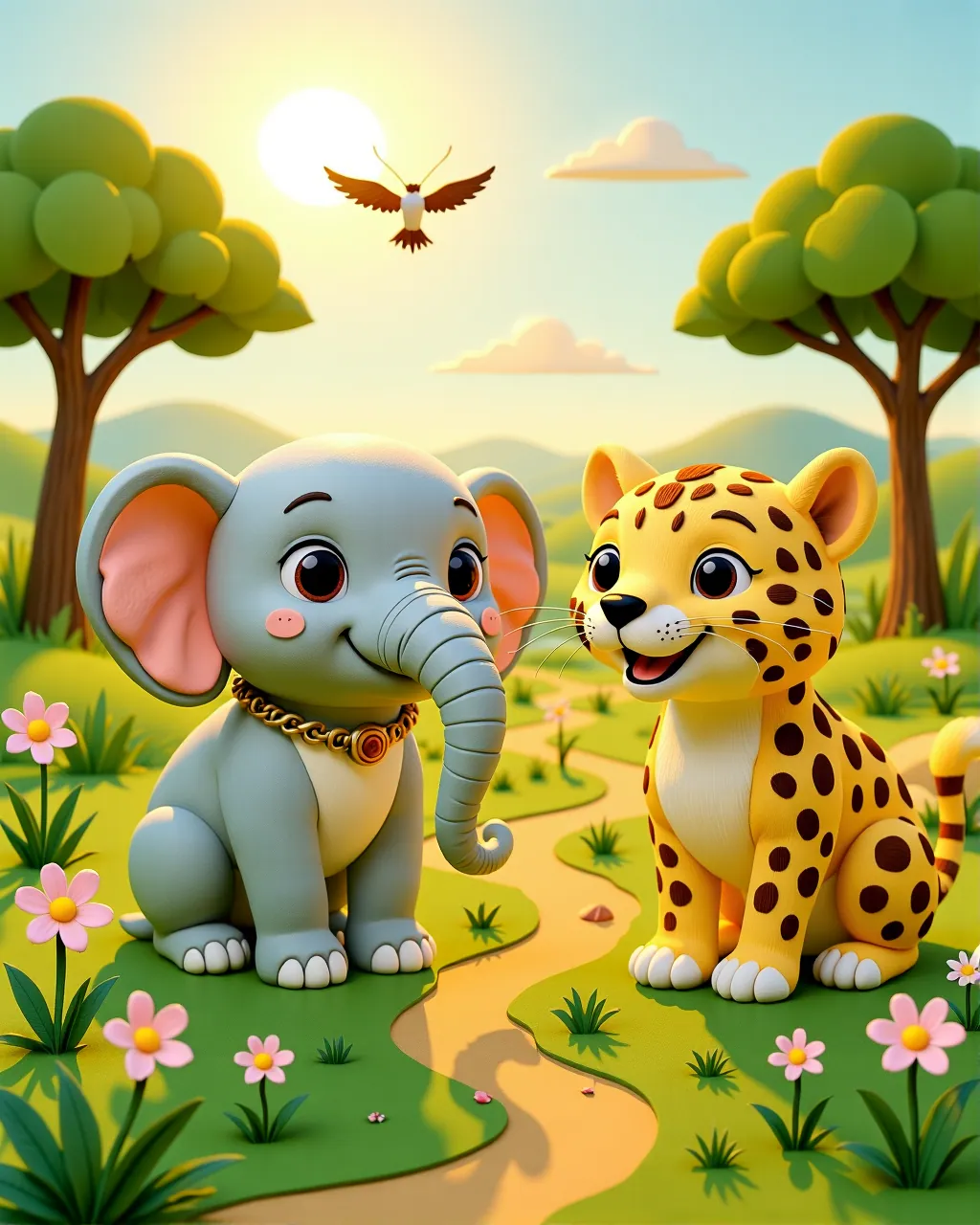 How the Animals Got Their Special Features — scene 1
