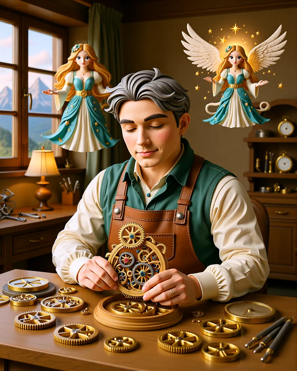 The Clockmaker's Heart — scene 1