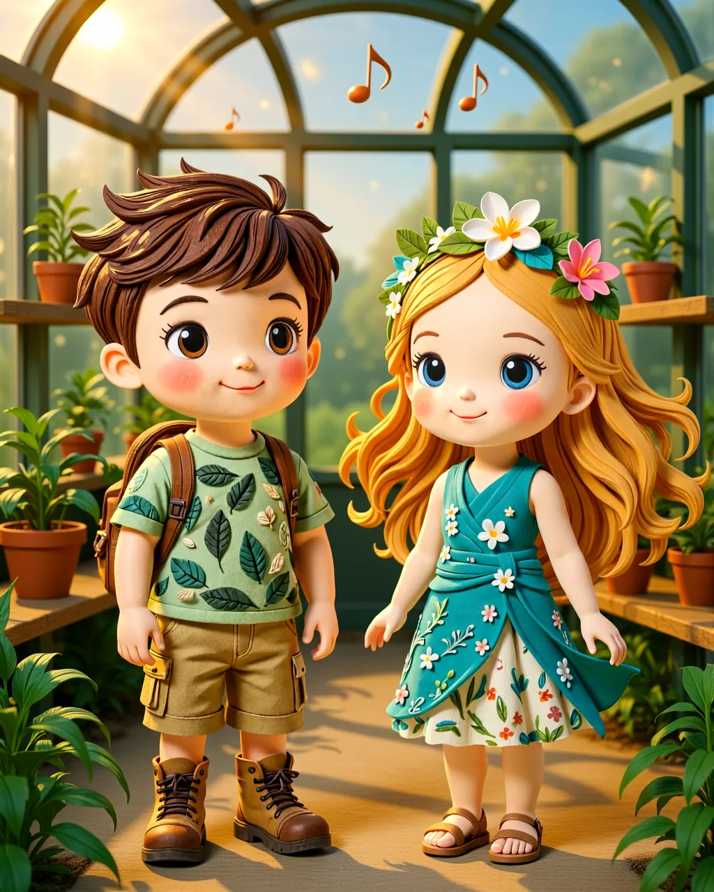 The Shy Plant's Garden Song — scene 1