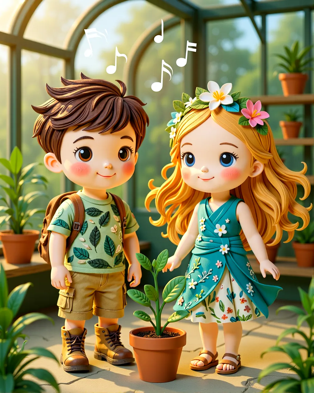 Cover of “The Shy Plant's Garden Song”