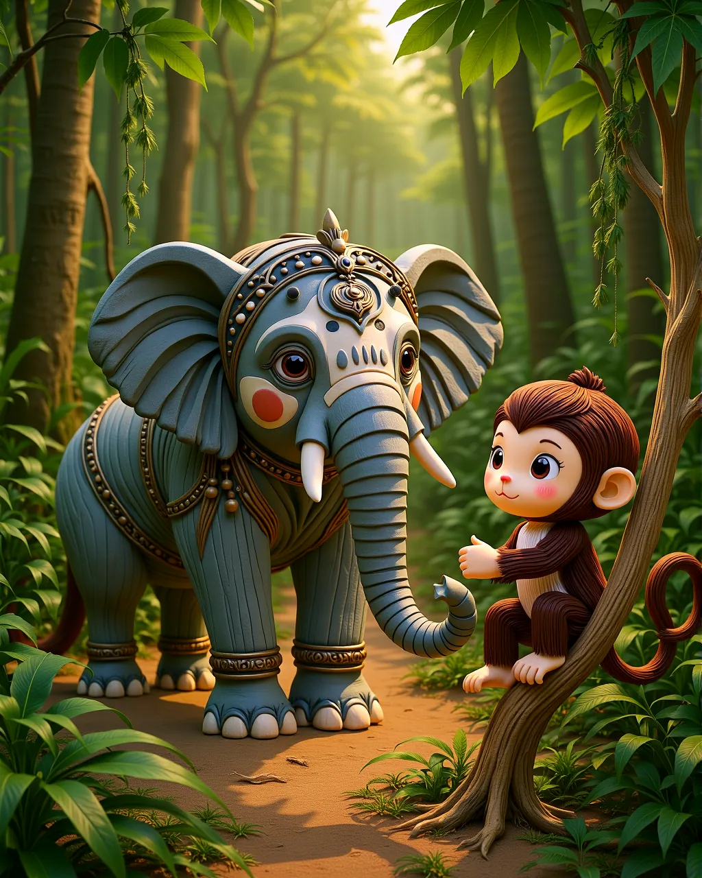 The Wise Elephant — scene 1
