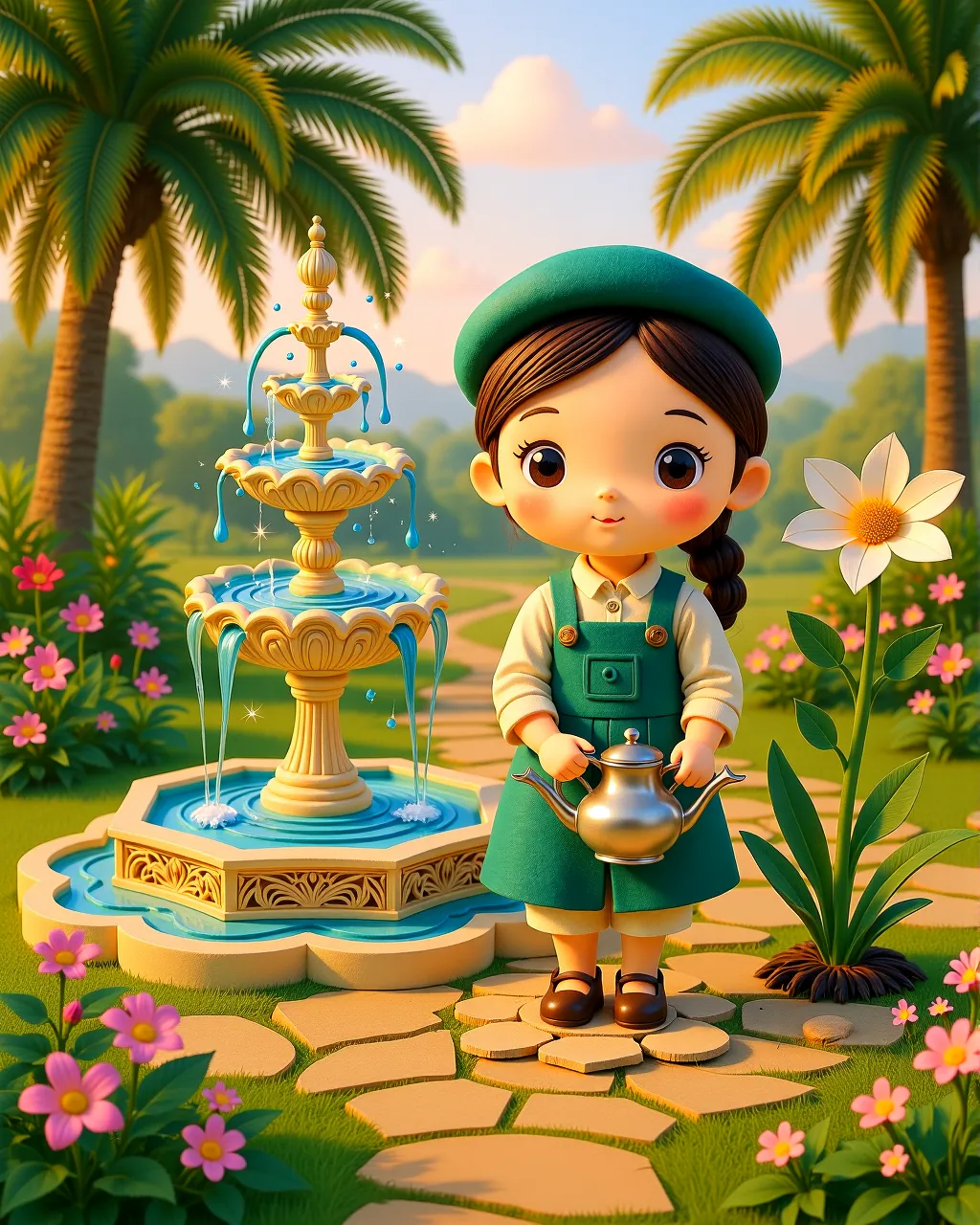 The Garden of Singing Fountains — scene 1