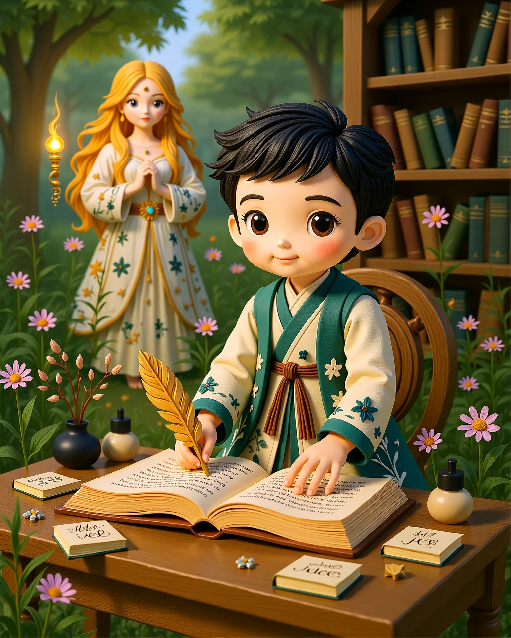 The Magic Quill — scene 1