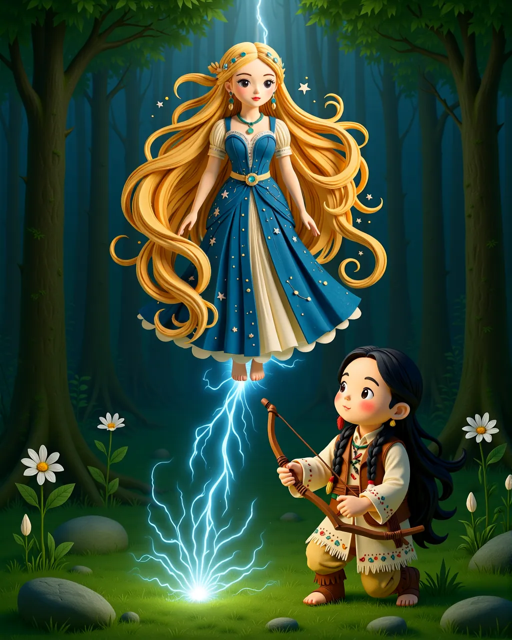 The Star Maiden — scene 1