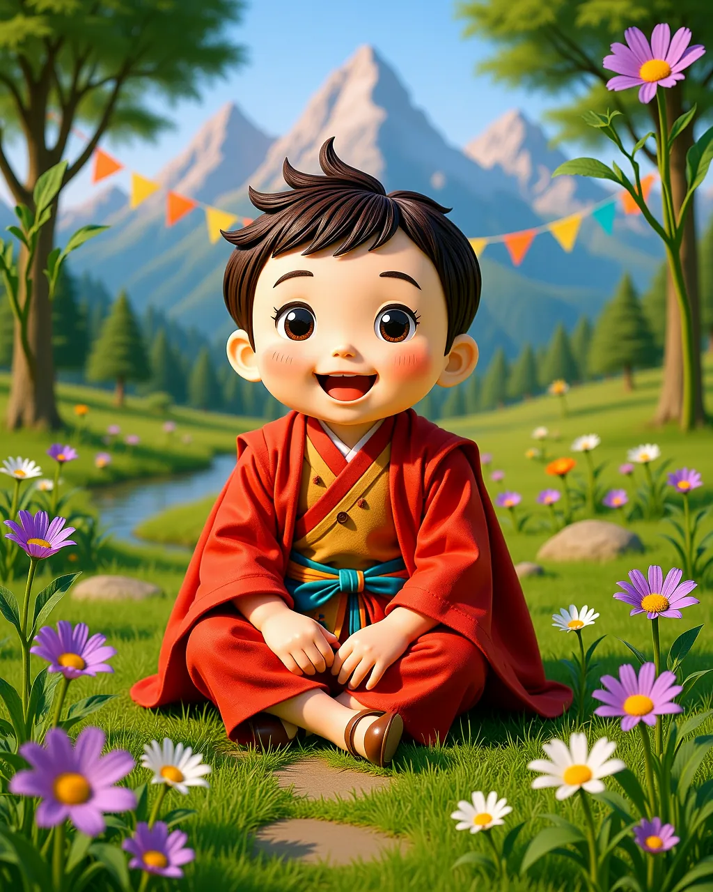 The Laughing Mountain — scene 1