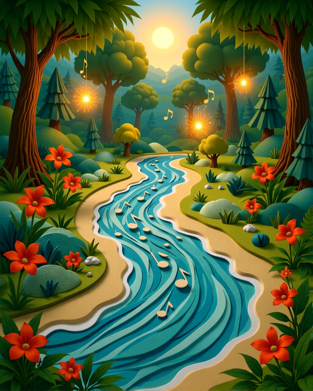 The Singing River — scene 1