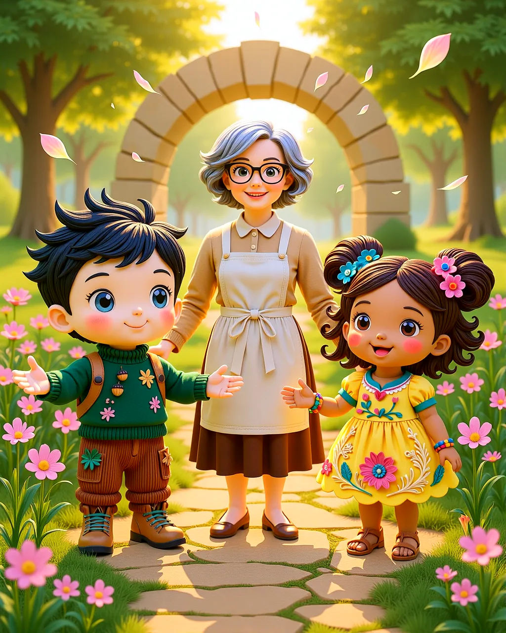 Cover of “The Gentle Feelings Garden”
