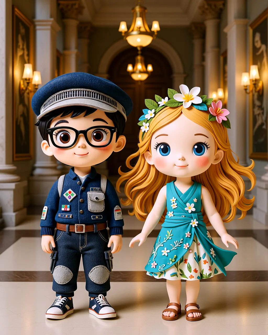 Cover of “The Gentle Guardians of Gallery Hall”