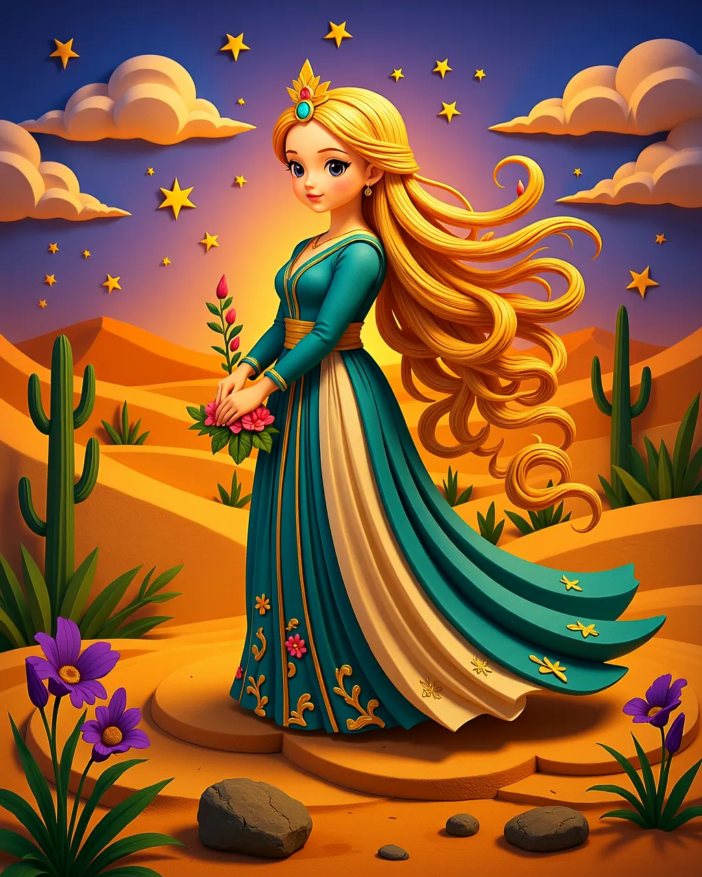 The Magic Carpet — scene 1