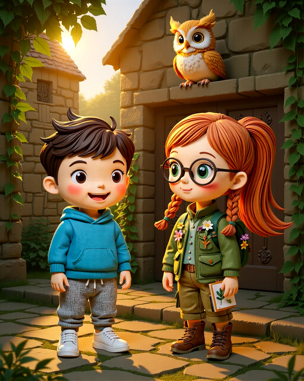 Cover of “The Courage Keep and the Thinking Door”