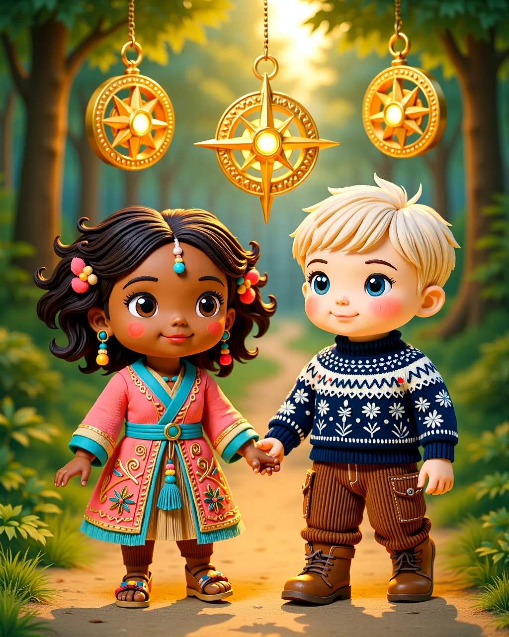 The Compass of Caring Hearts — scene 1