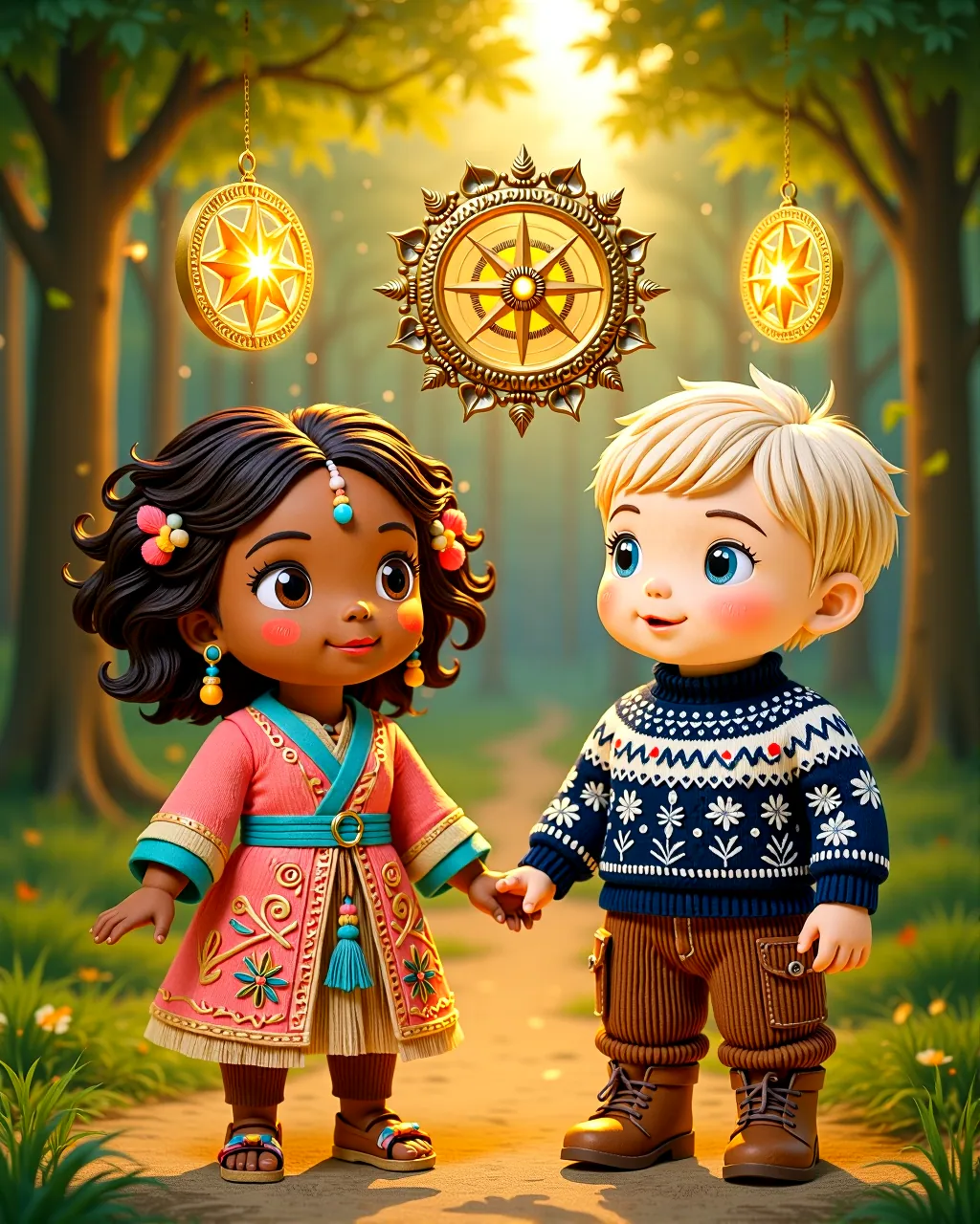 Cover of “The Compass of Caring Hearts”