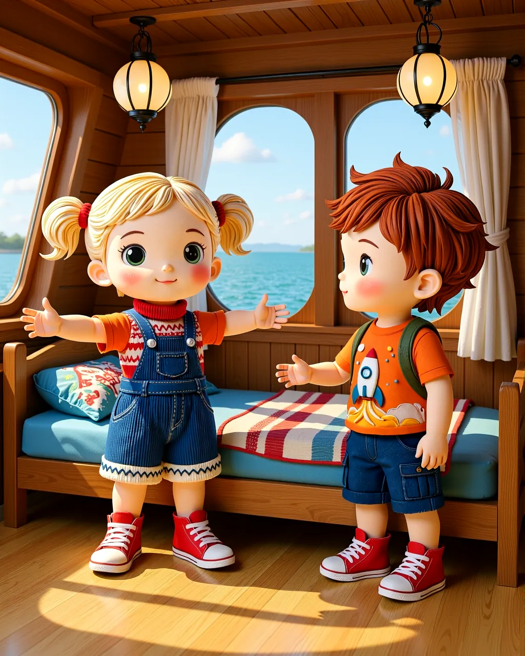 The Houseboat That Rocks with Feelings — scene 1