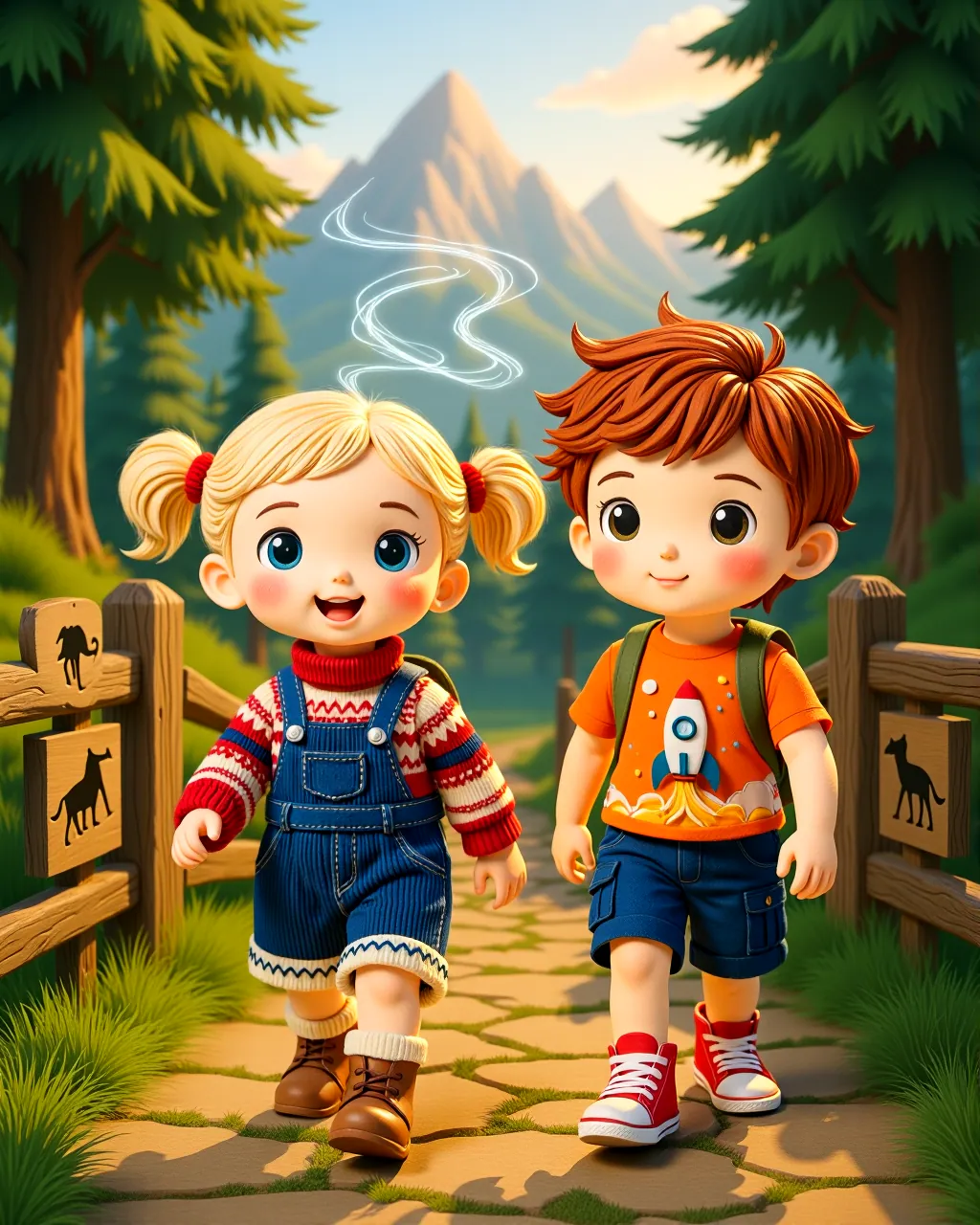 The Whispering Mountain Nursery — scene 1