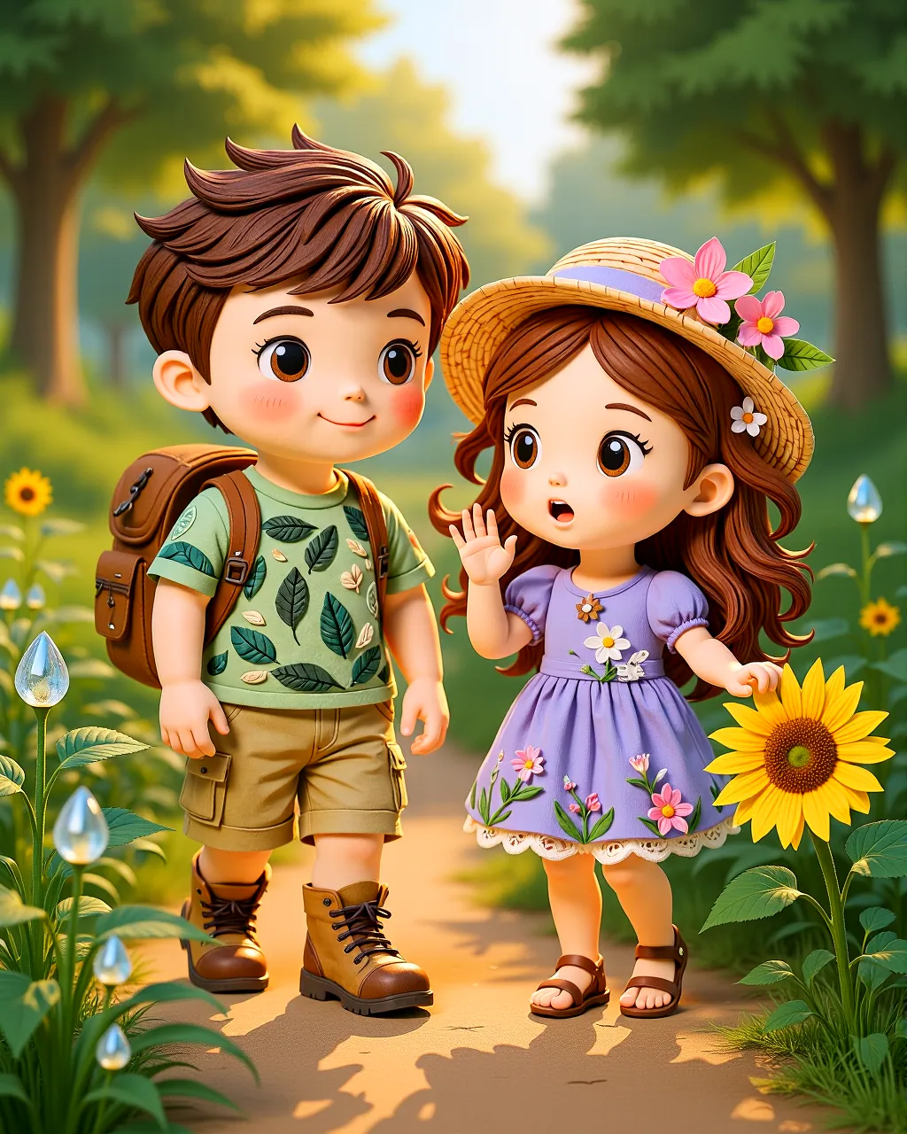 The Garden of Gentle Whispers — scene 1