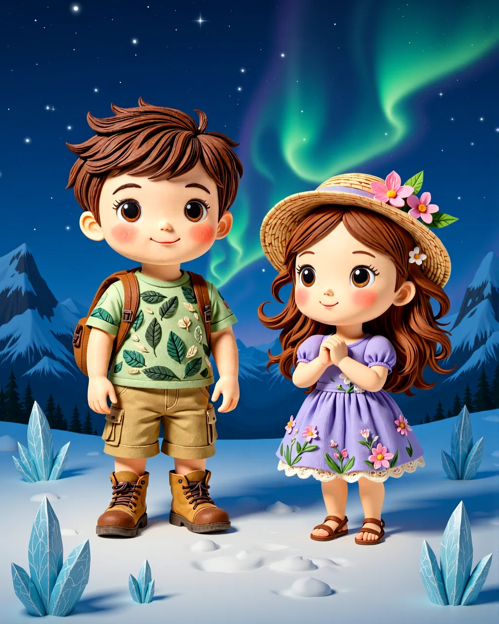Cover of “The Aurora Dance of Friendship”