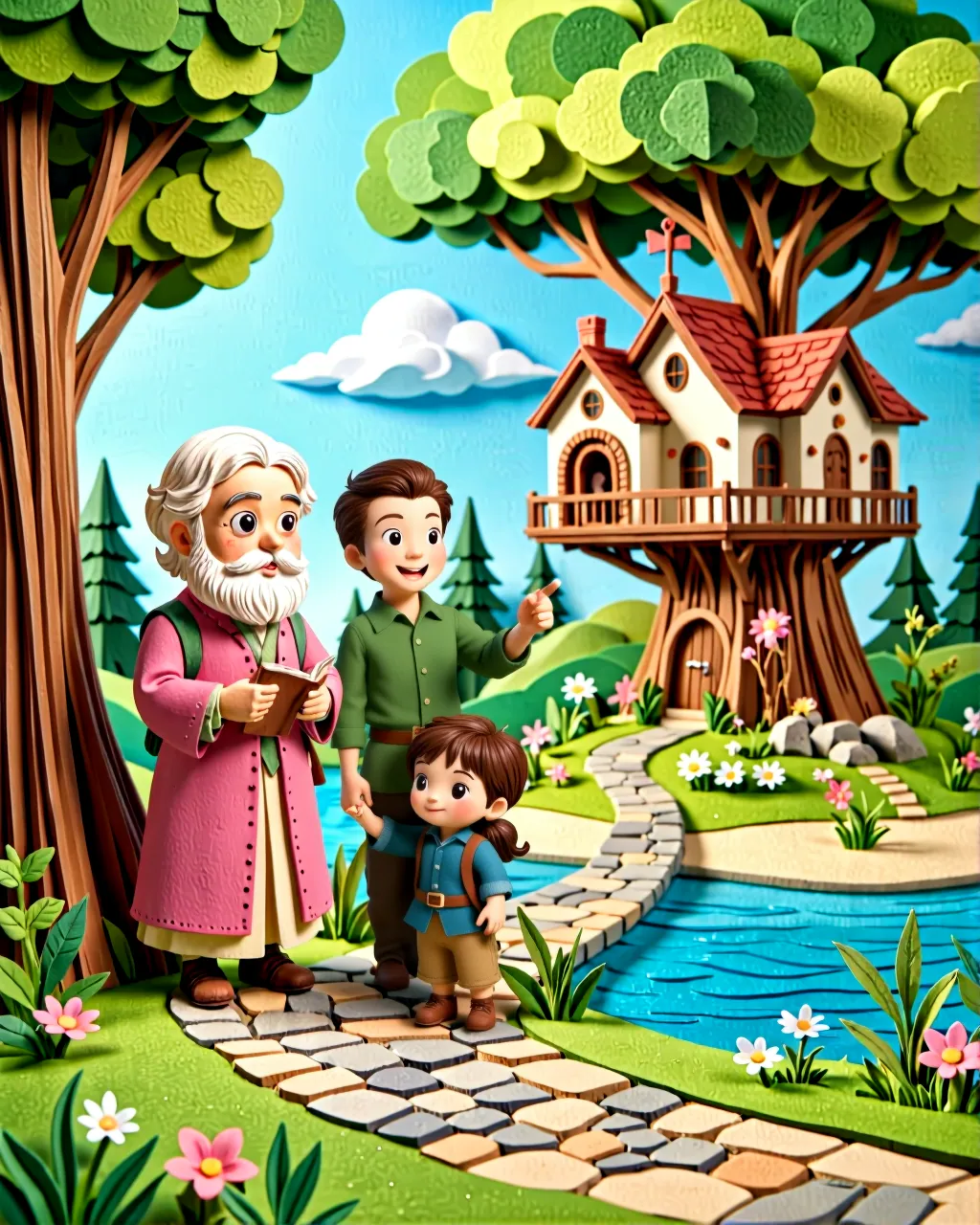 The Swiss Family Robinson — scene 1
