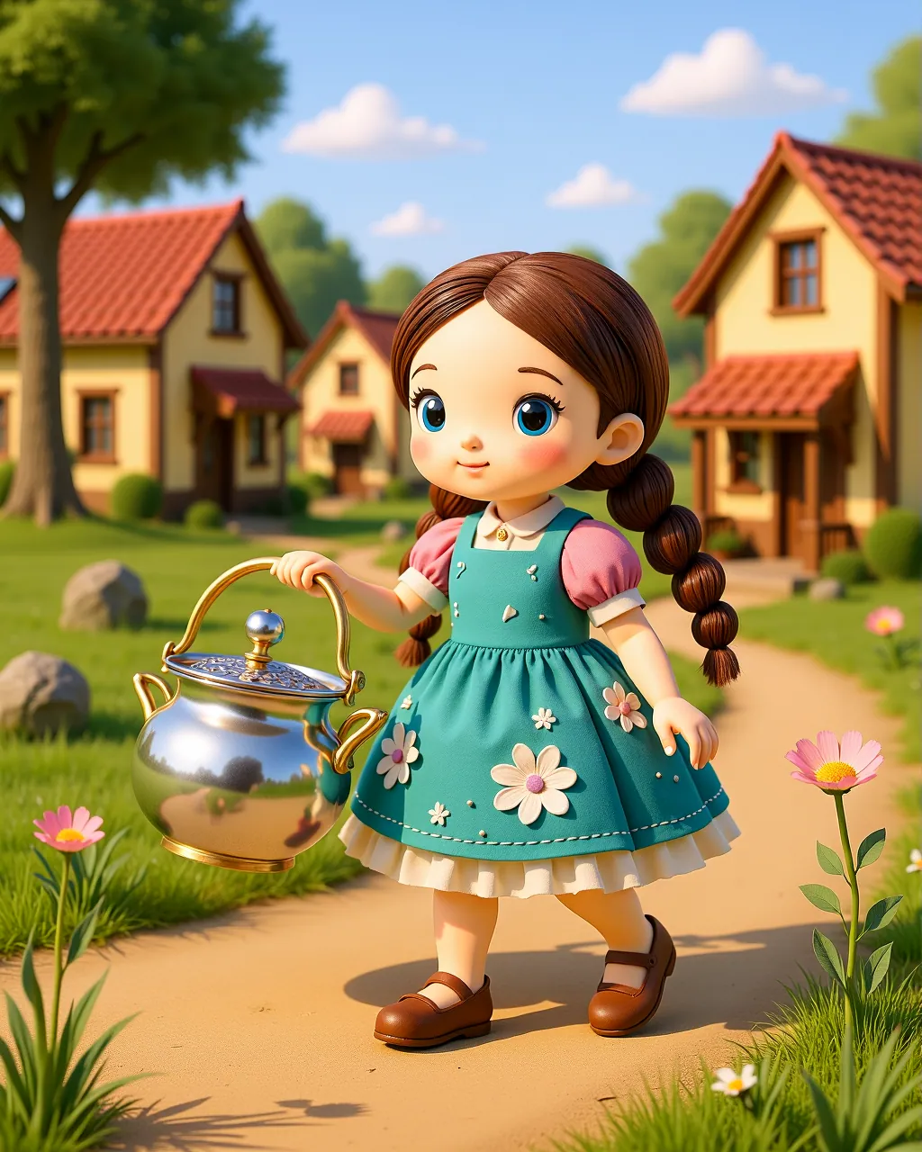 The Magic Porridge Pot — scene 1