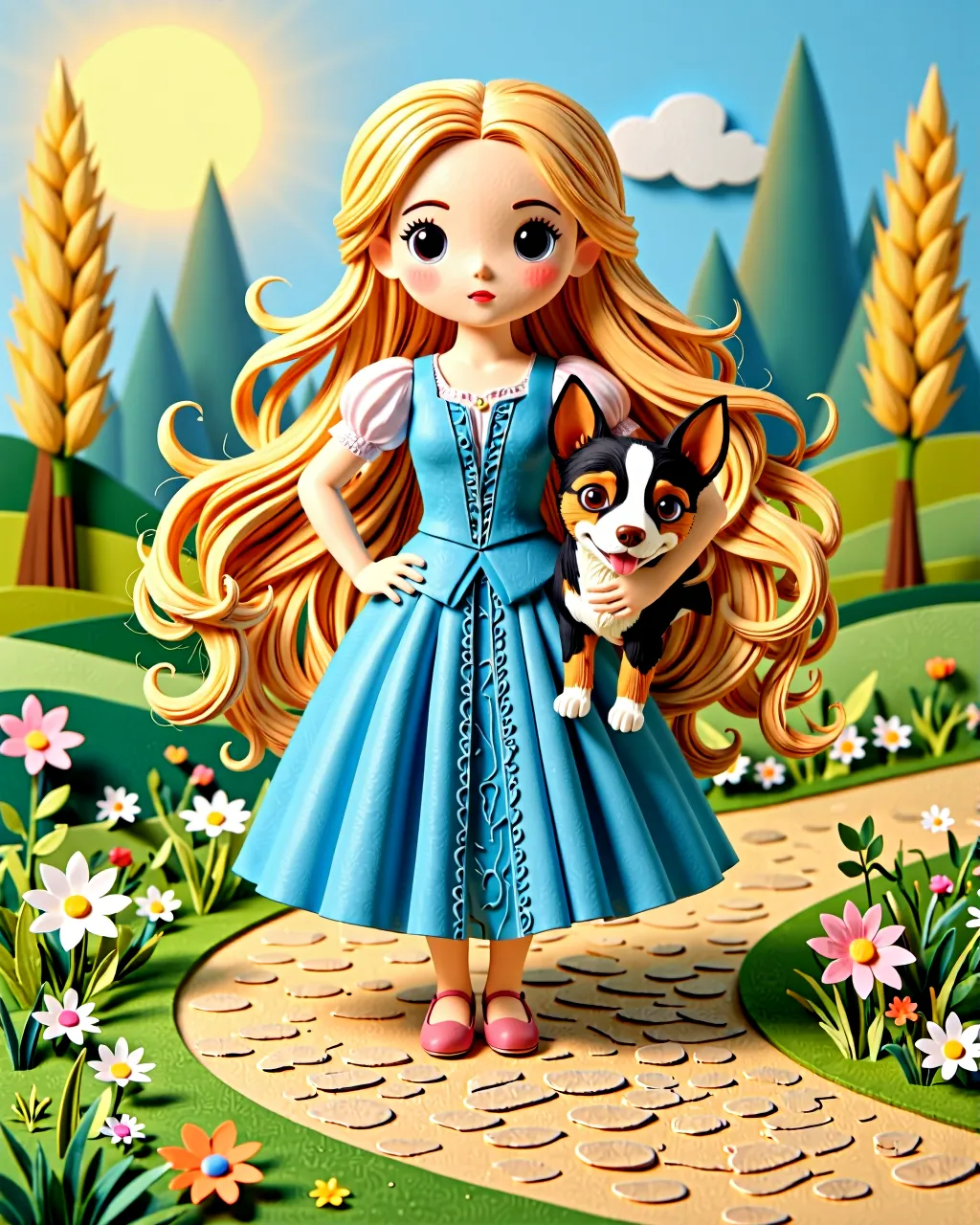 Dorothy's Journey to the Wonderful Land of Oz — scene 1