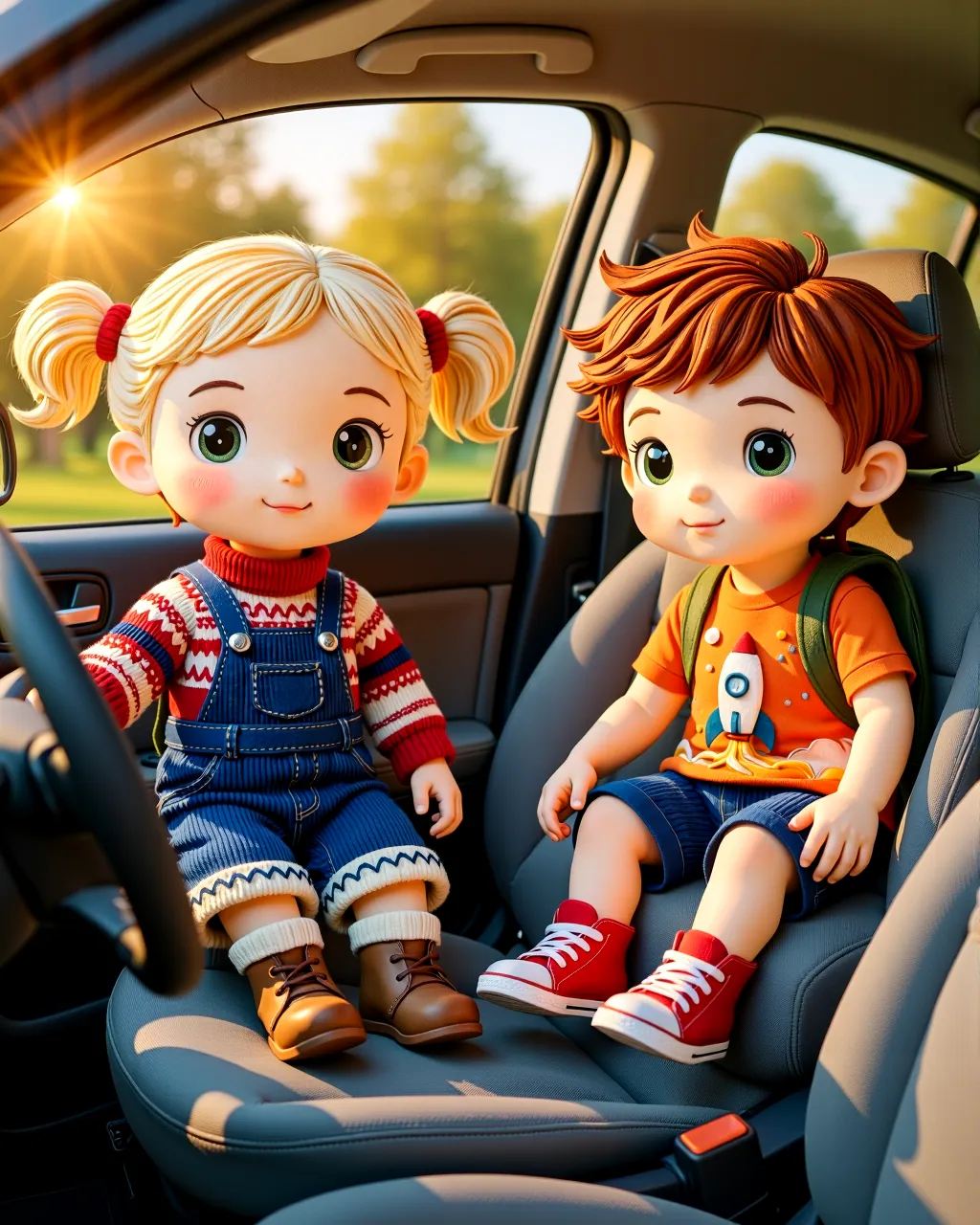 Cover of “The Car That Shows Invisible Friends”