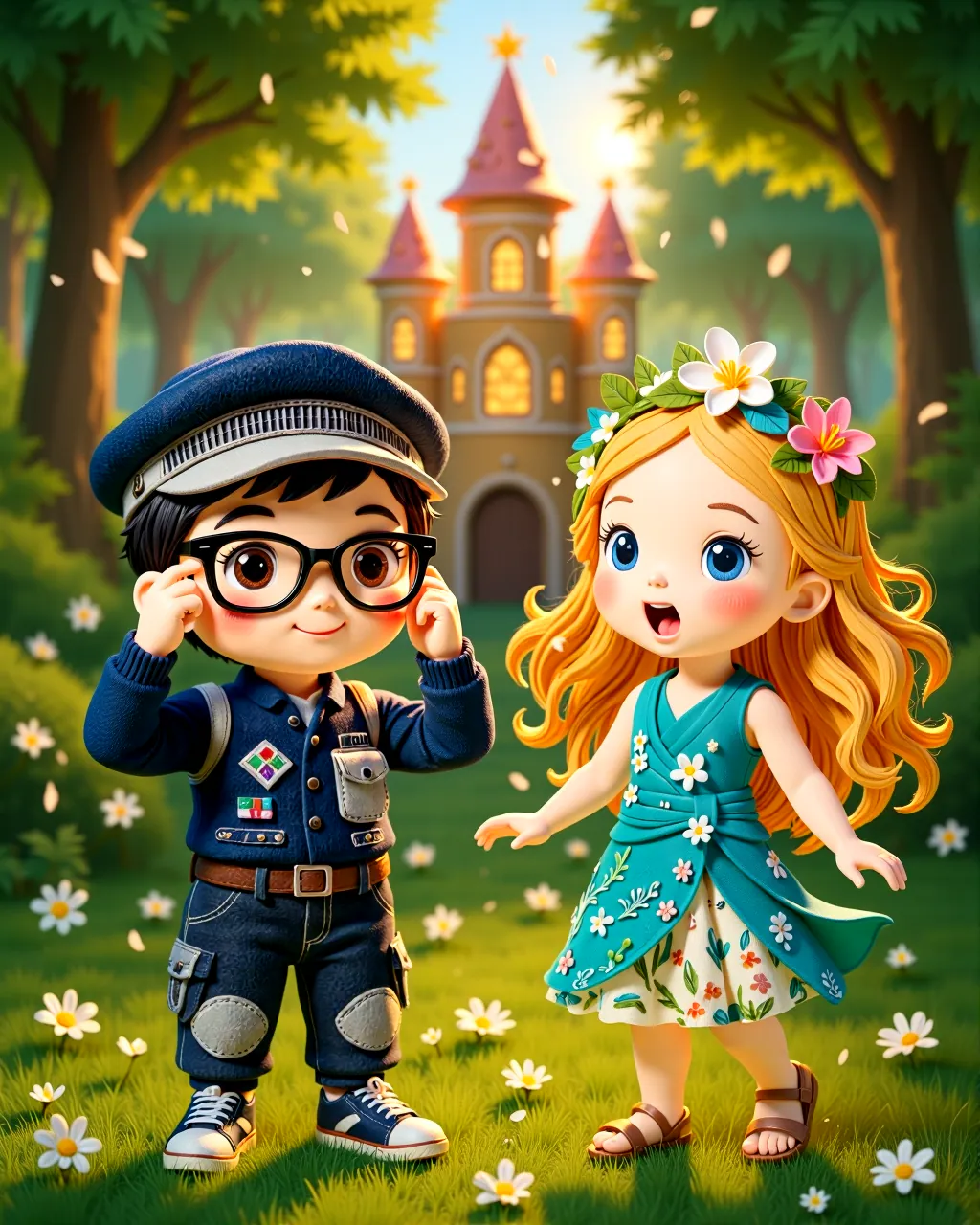 The Candy Castle of Kind Asking — scene 1