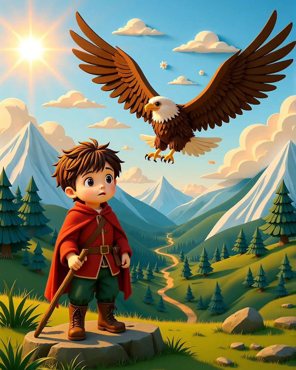 The Condor and the Shepherd — scene 1