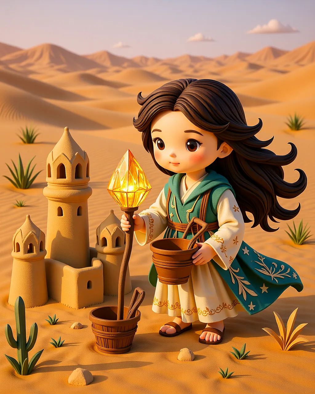 The Sandcastle Kingdom — scene 1