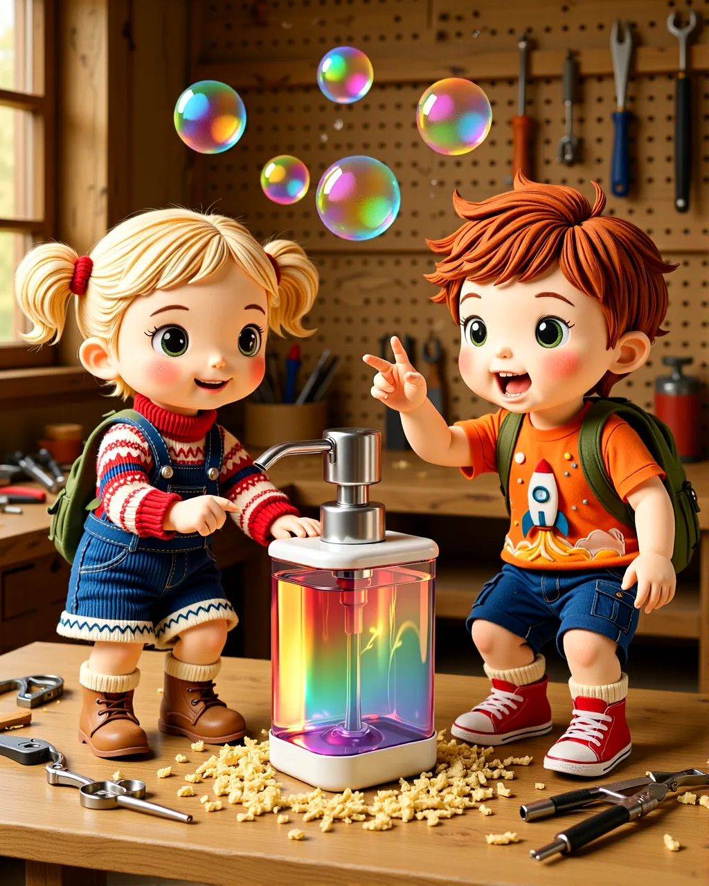 Cover of “The Rainbow Bubble Workshop”