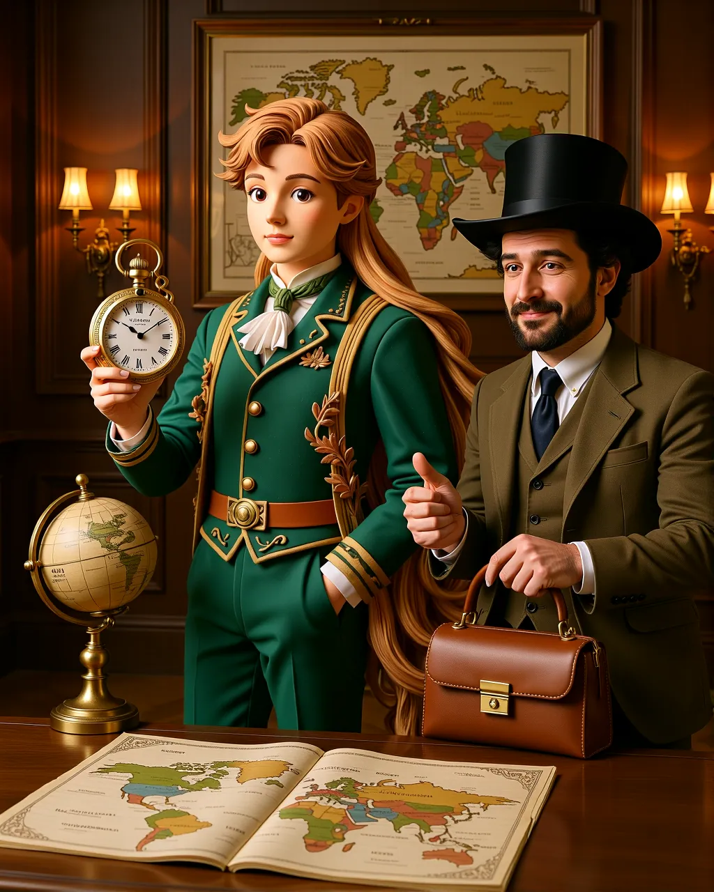 Around the World in Eighty Days — scene 1