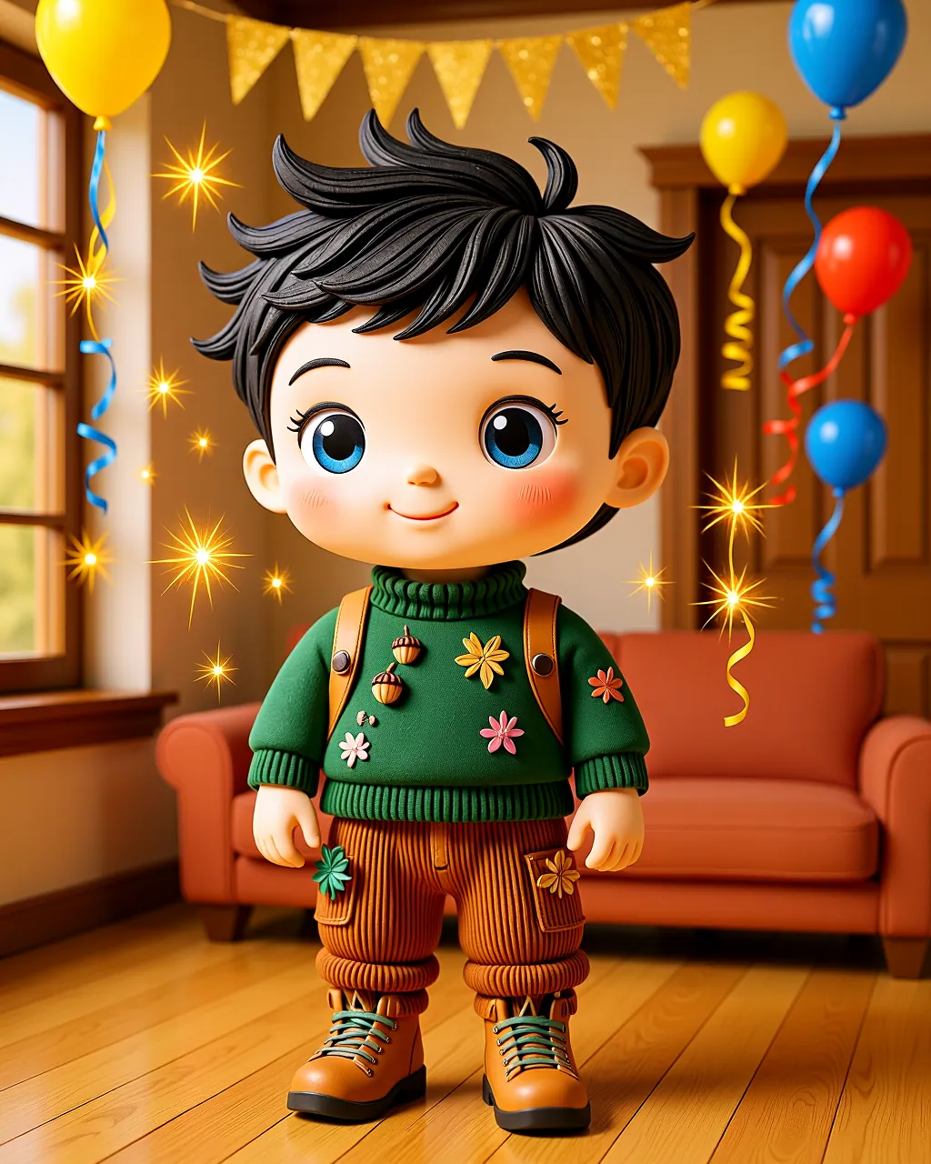 Cover of “The Golden Birthday Sparkles”
