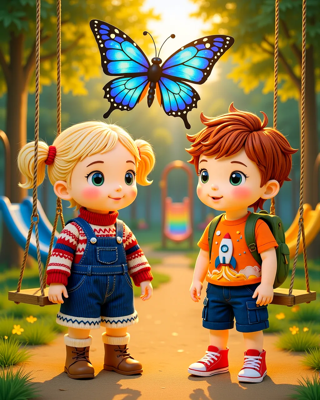 Cover of “The Forever Playground Where Love Makes Time Dance”