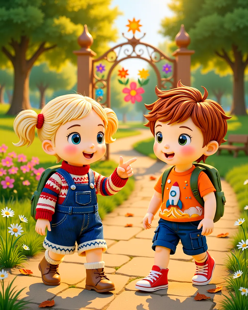 The Garden of Growing Gifts — scene 1