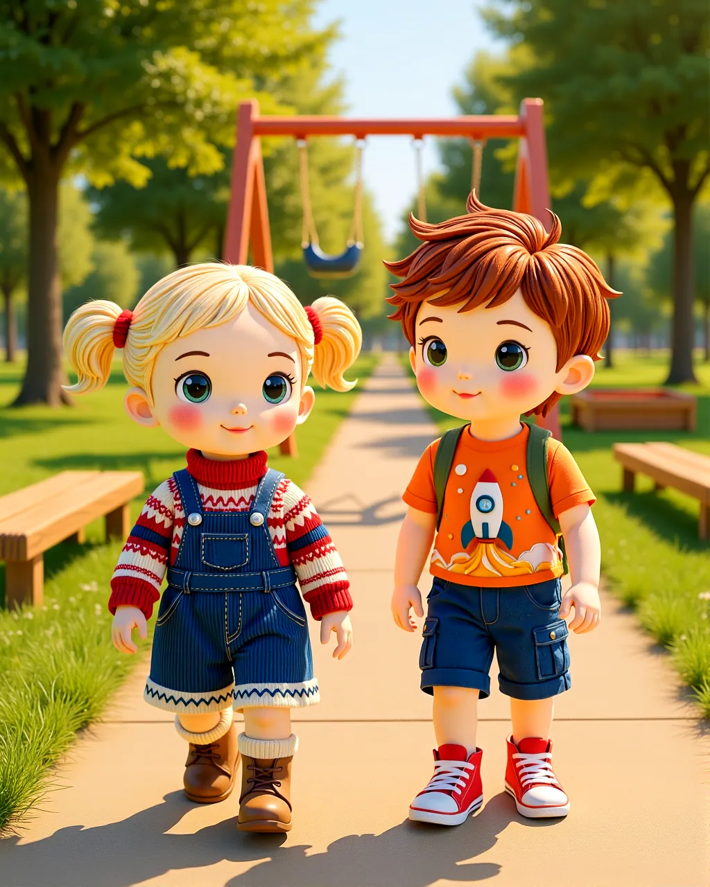 The Friendship Garden Playground — scene 1