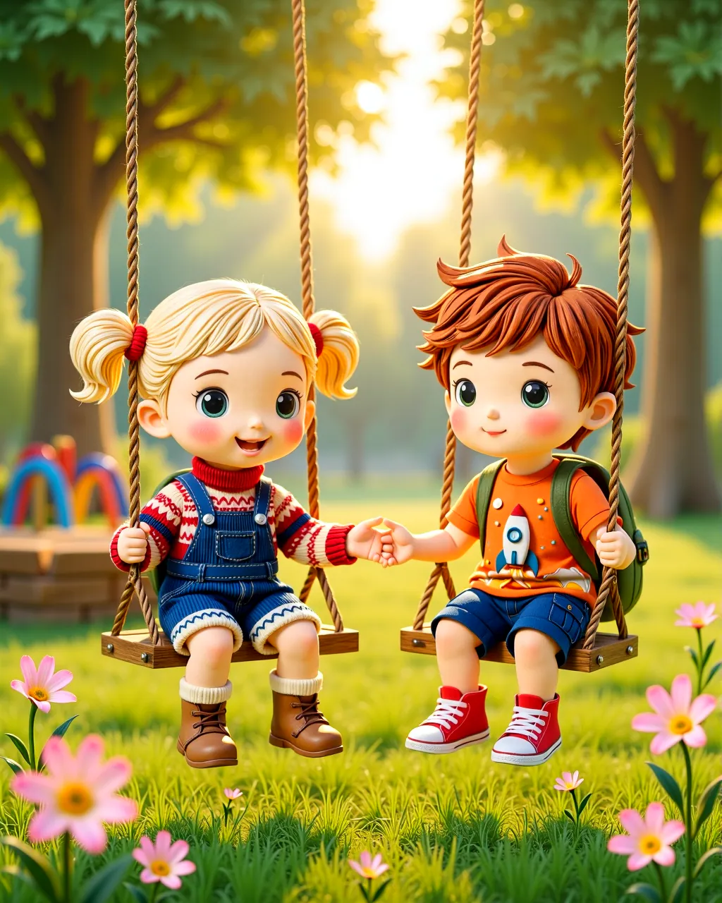 Cover of “The Friendship Garden Playground”