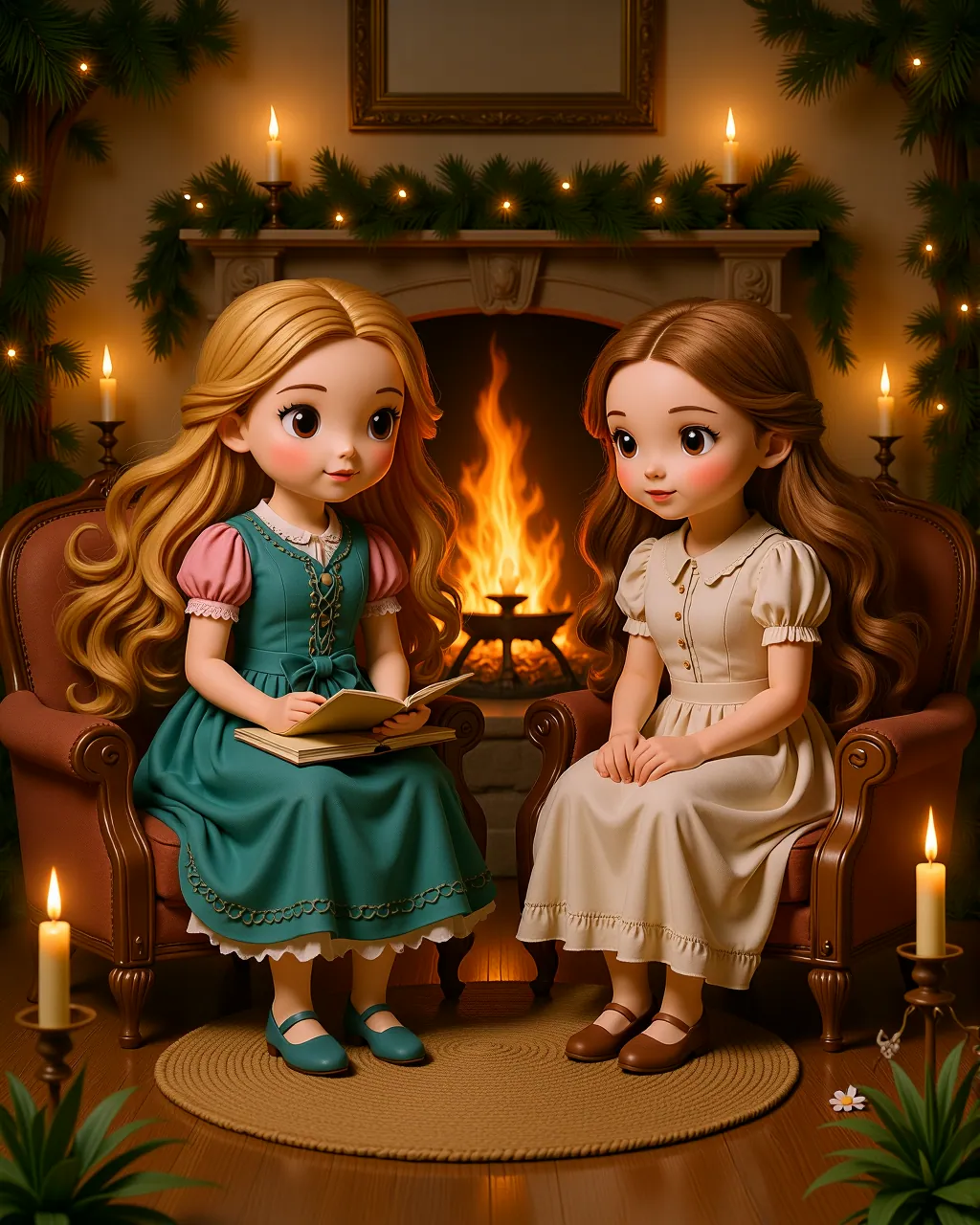 The Little March Sisters — scene 1
