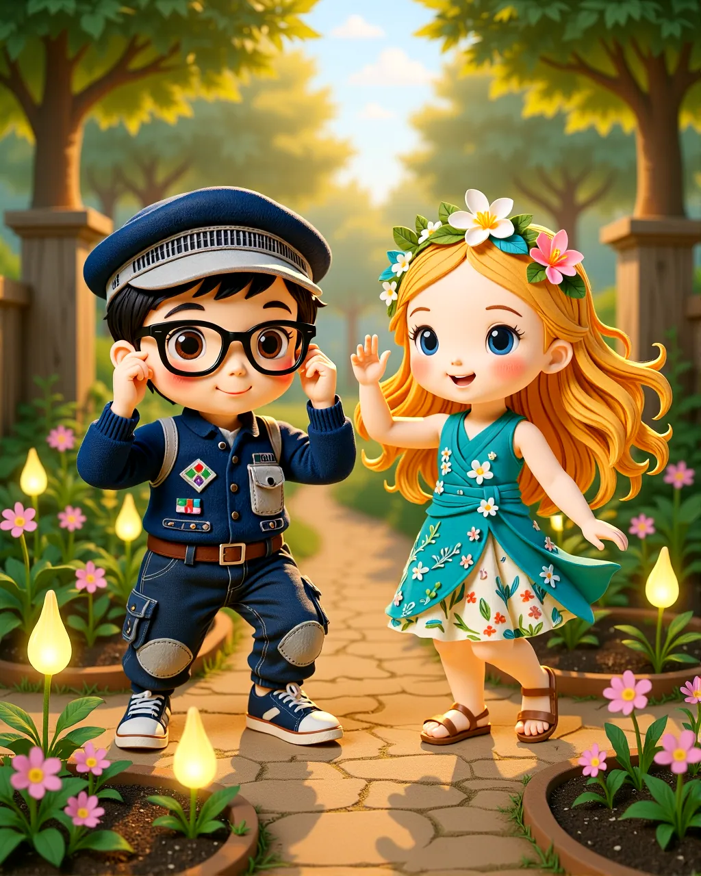 Cover of “The Garden of Growing Hearts”