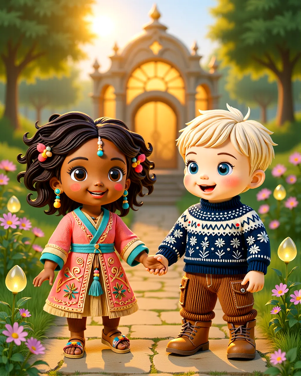 The Garden of Growing Hearts — scene 1