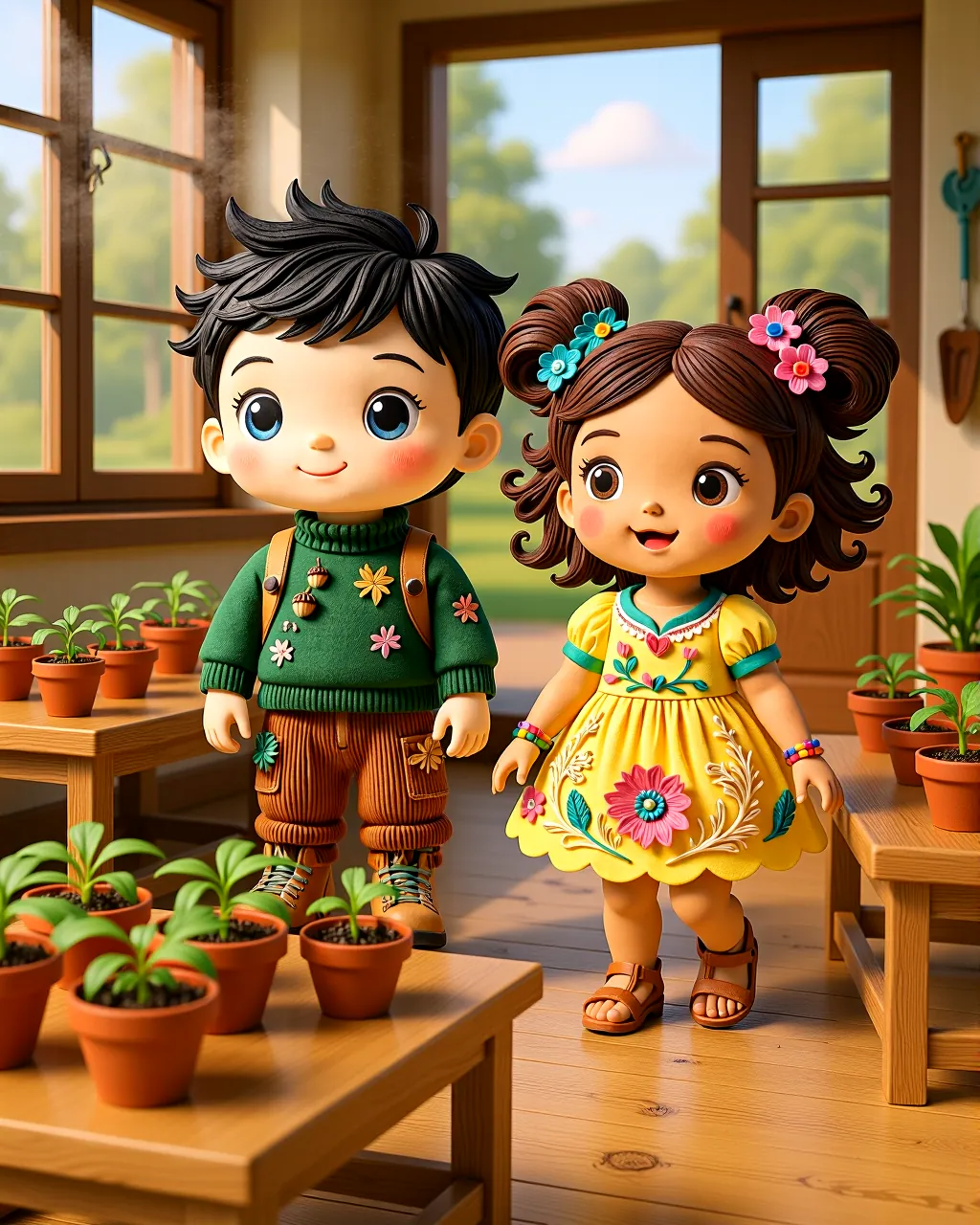 The Little Sprout Classroom — scene 1
