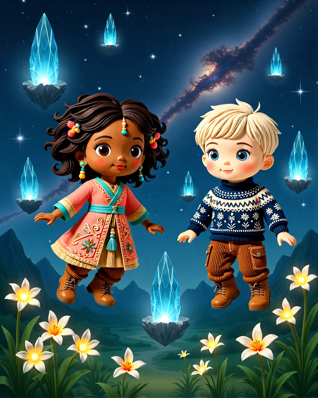 The Gentle Stars That Glow Together — scene 1