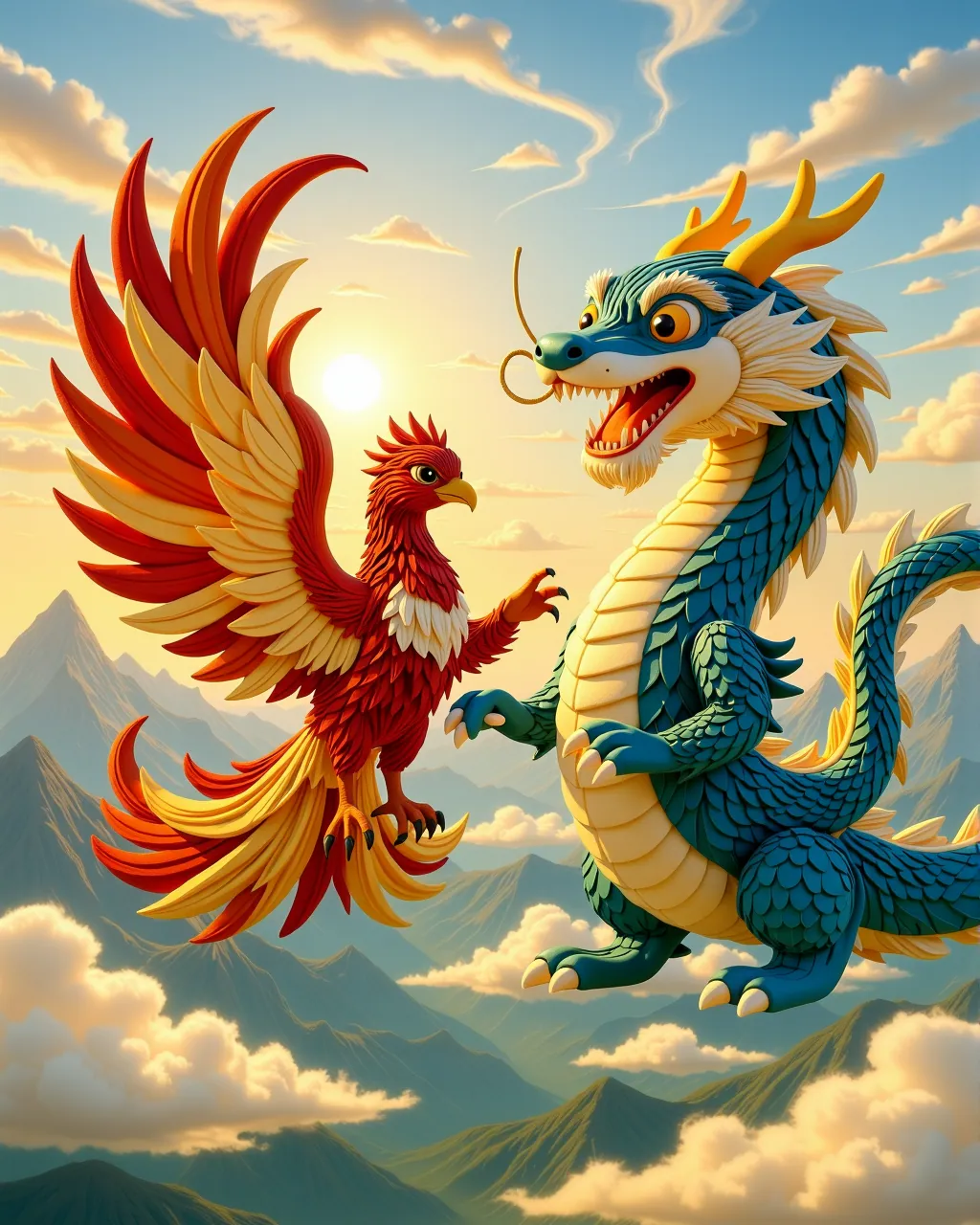 The Phoenix and the Dragon — scene 1