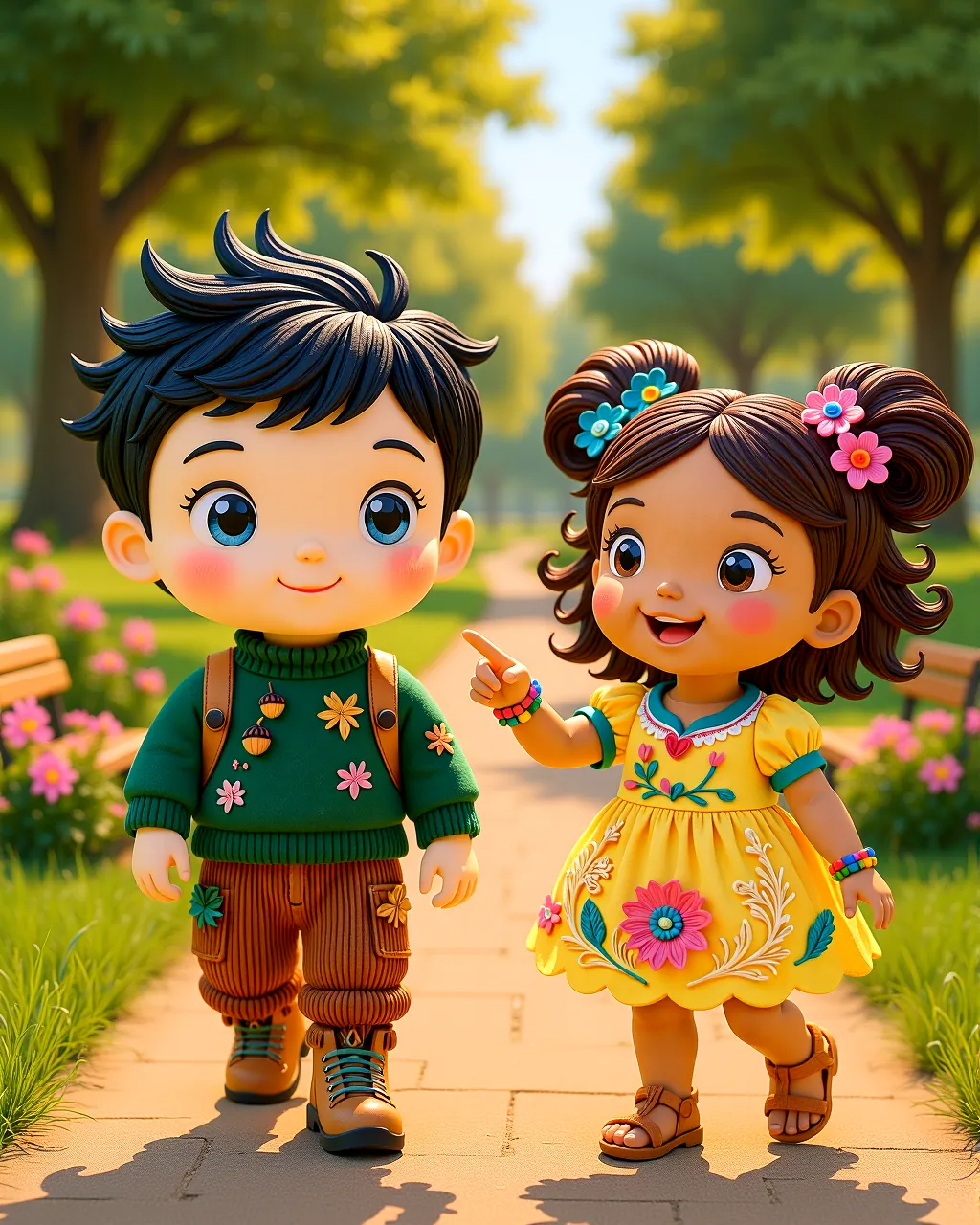 The Garden of Helping Hands — scene 1