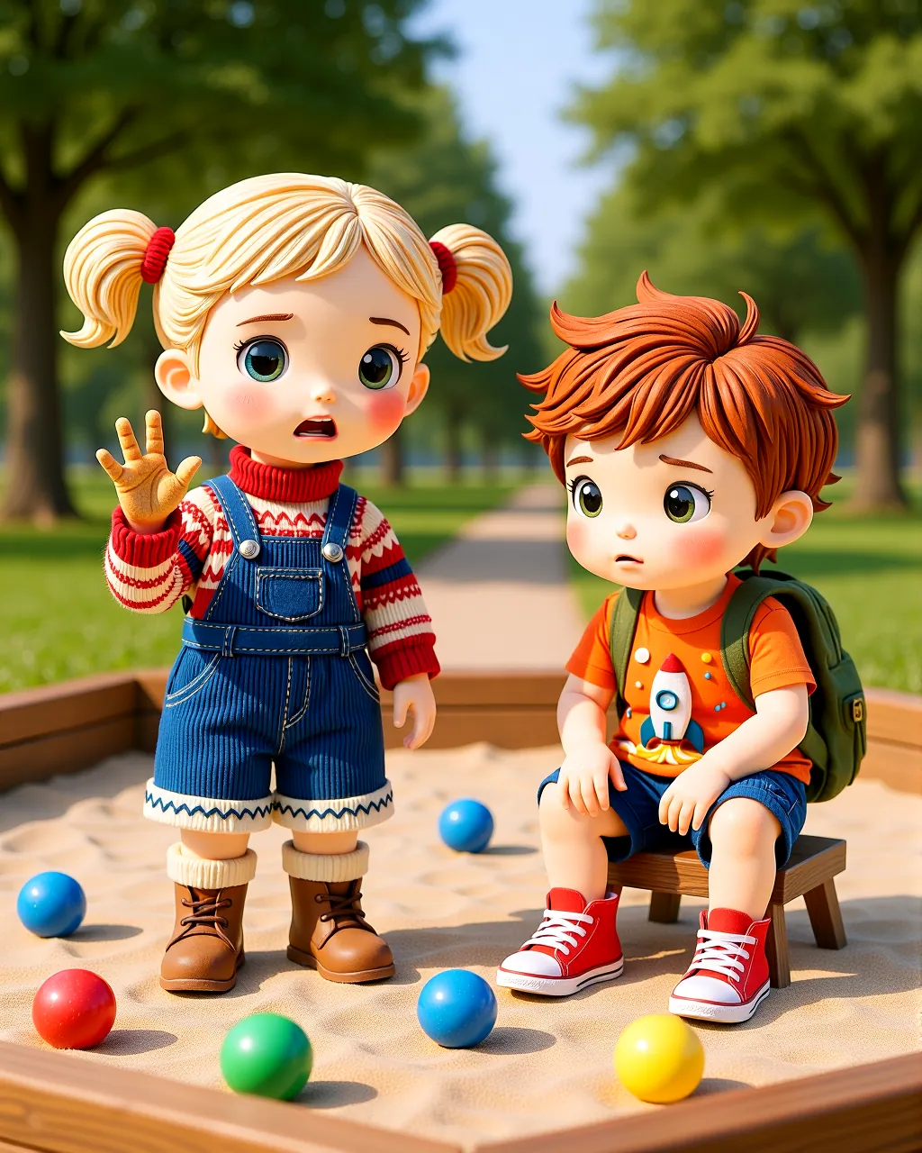 The Bubble Chain Rescue Mission — scene 1