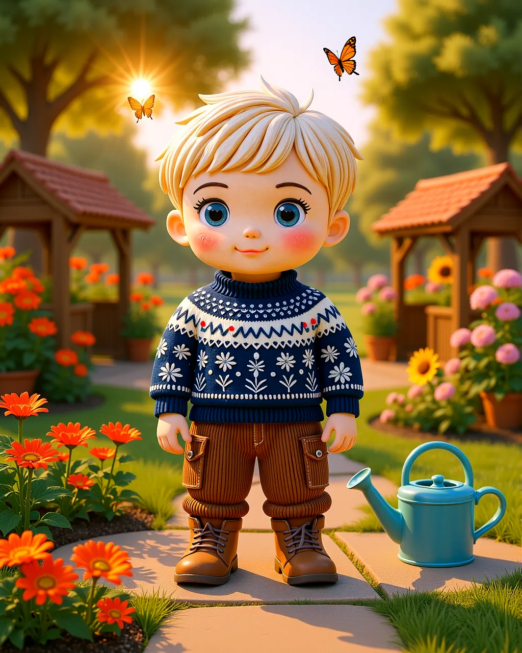 Cover of “The Garden of Feeling Colors”