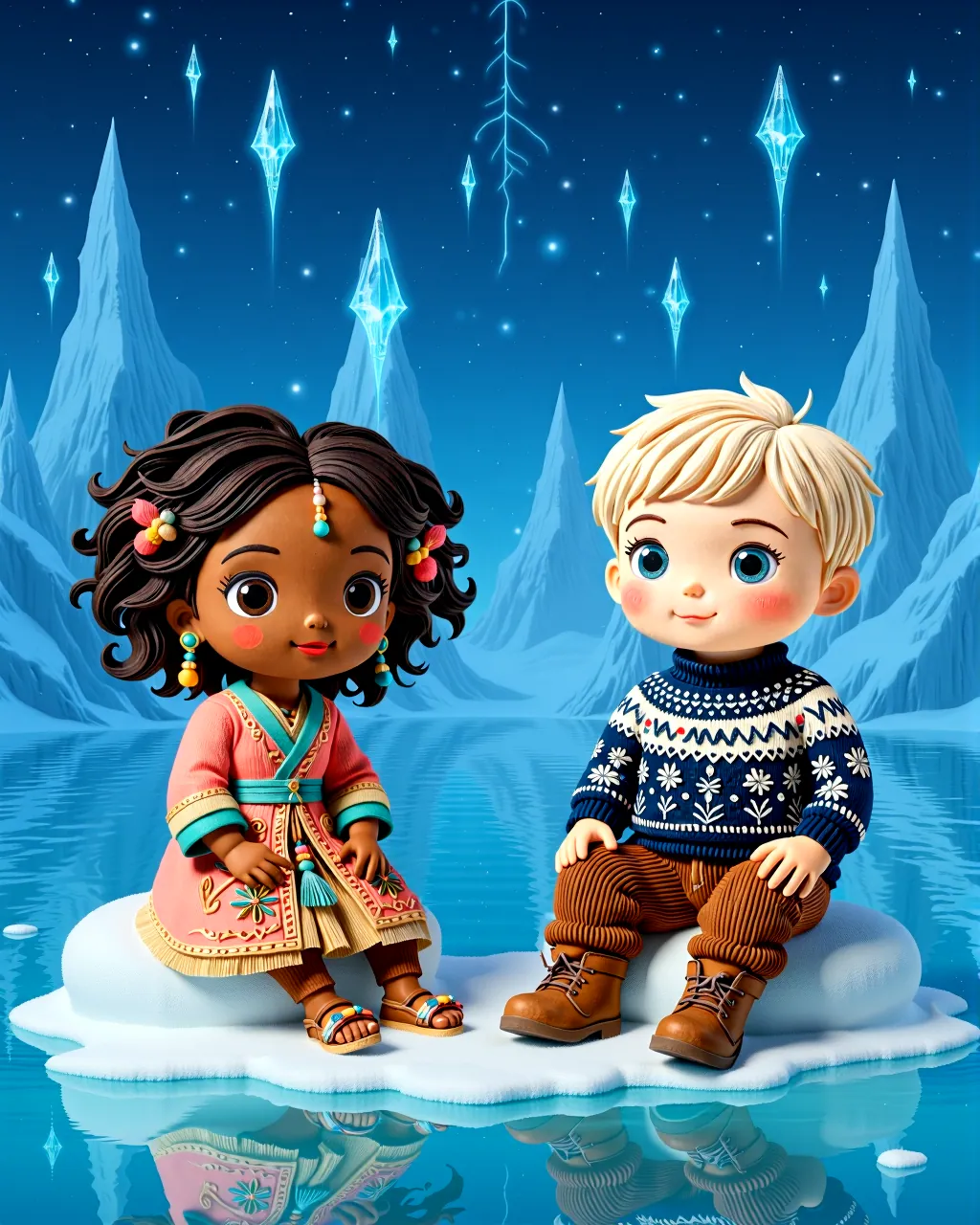 Cover of “The Ice That Remembers Songs”
